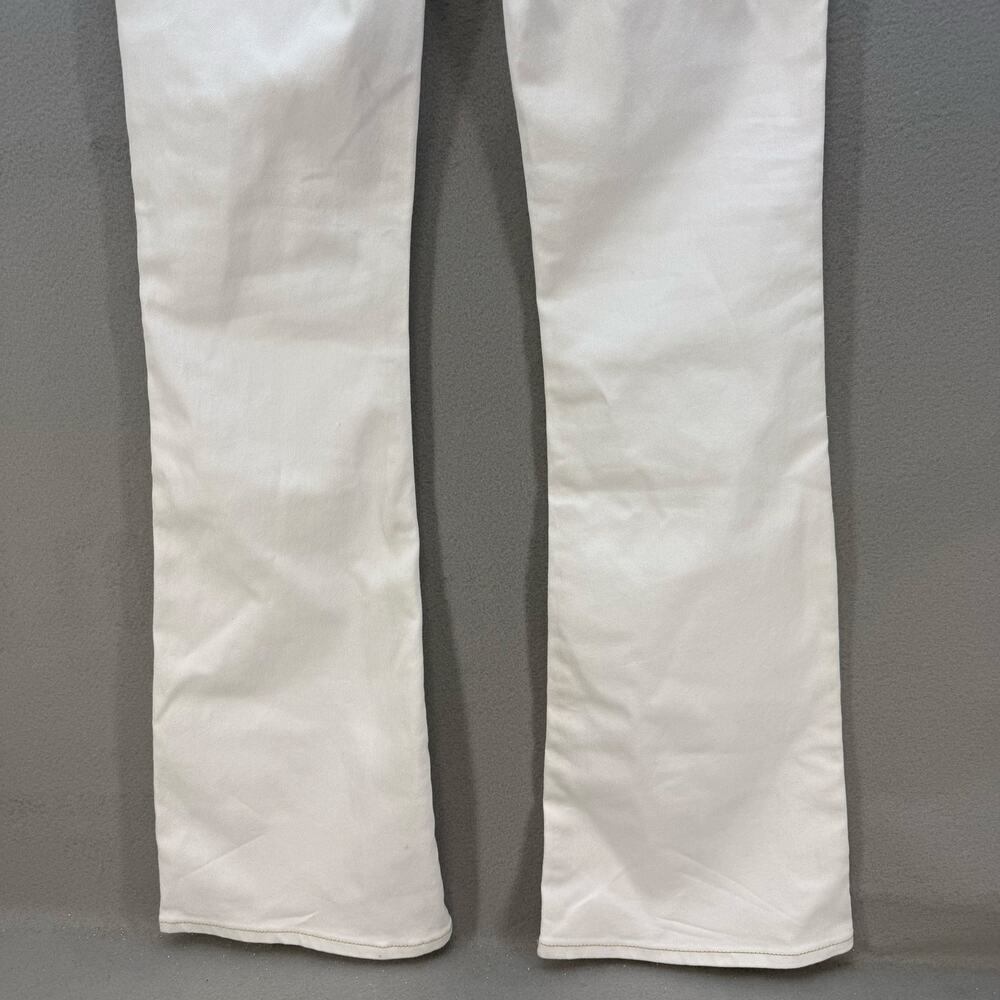 True Religion Jeans Women's 29 (8) Optic White Becca Mid Rise Bootcut Western - Picture 4 of 16